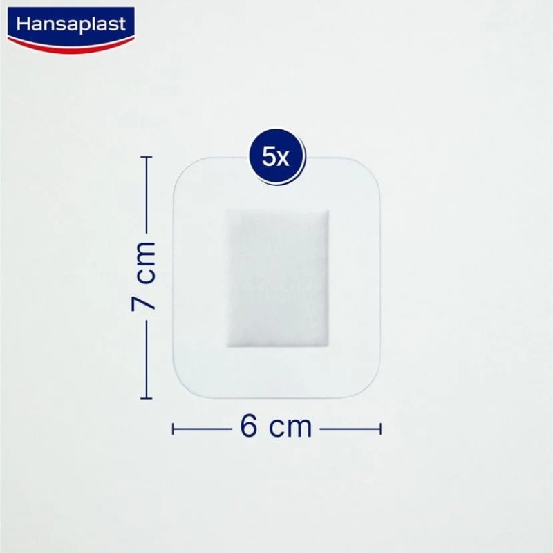 HANSAPLAST AQUA PROTECT APOSITO ADHESIVO XL 5 U 6X7