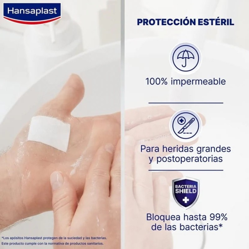 HANSAPLAST AQUA PROTECT APOSITO ADHESIVO XL 5 U 6X7