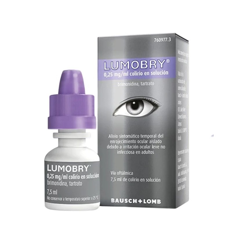 LUMOBRY 0,25 MG/ML COLIRIO EN SOLUCION 1 FRASCO 10 ML