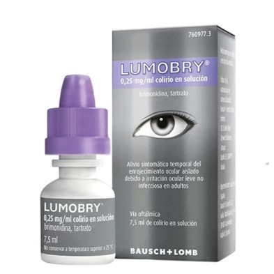 LUMOBRY 0,25 MG/ML COLIRIO EN SOLUCION 1 FRASCO 10 ML