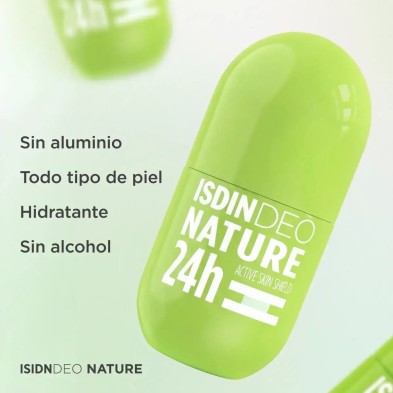 ISDIN DEO NATURE ROLL ON 24h 50 ML
