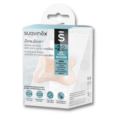 CHUPETE SILICONA SUAVINEX SX PRO ZERO -2 - 2 MESES