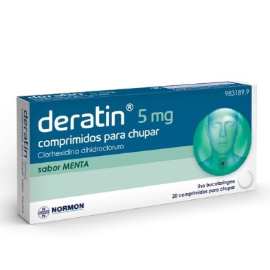 DERATIN 5 MG 20 COMPRIMIDOS PARA CHUPAR