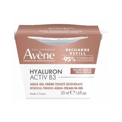 AVENE HYALURON ACTIV B3 AQUA GEL CREM 50 ML REFILL