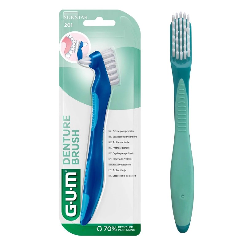 GUM- 201 CEPILLO DENTAL PROTESIS