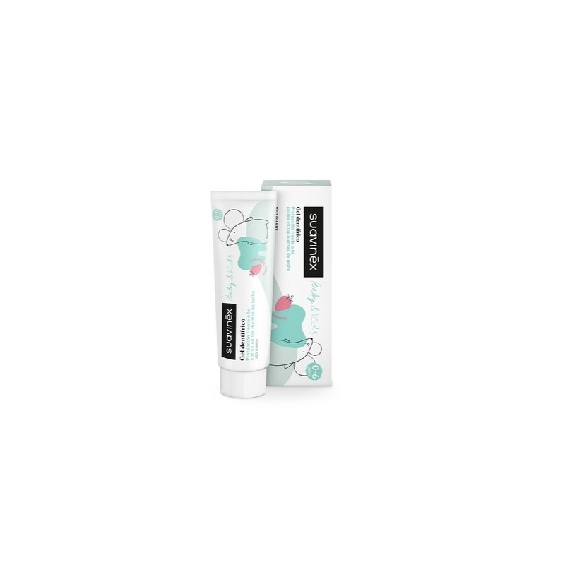 ORAL BABY DENTIFRICO SUAVINEX 1 TUBO 50 ML SABOR FRESA