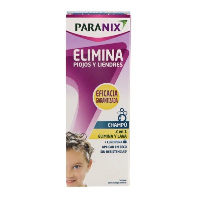 PARANIX ELIMIINA PIOJOS Y LIENDRES 1 ENVASE 200 ML