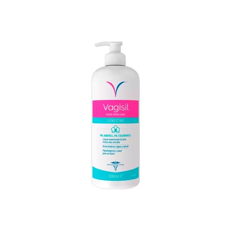 VAGISIL HIGIENE INTIMA DIARIA SENSITIVE 1 ENVASE 500 ML
