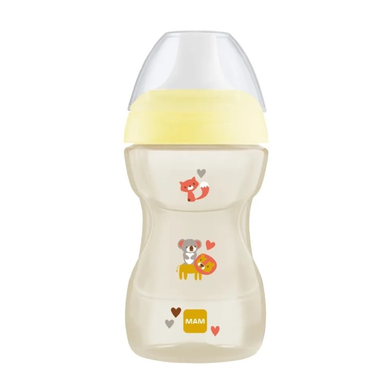 VASO CON BOQUILLA DURA MAM FUN TO DRINK CUP NU +8 M 270 ML