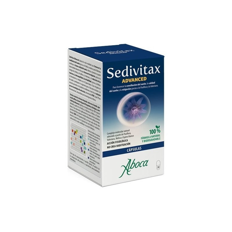 ABOCA SEDIVITAX  ADVANCE 30 CAPS