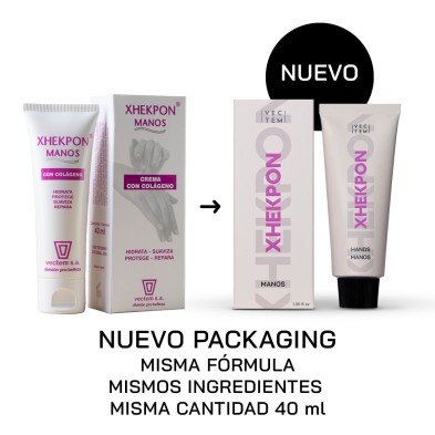 Xhekpon Crema de Manos con Colágeno 40 ml | Farmacia Liceo