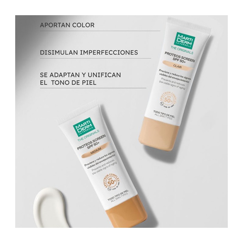 Martiderm Proteos Screen SPF 50+ Clair 40 ml | Liceo