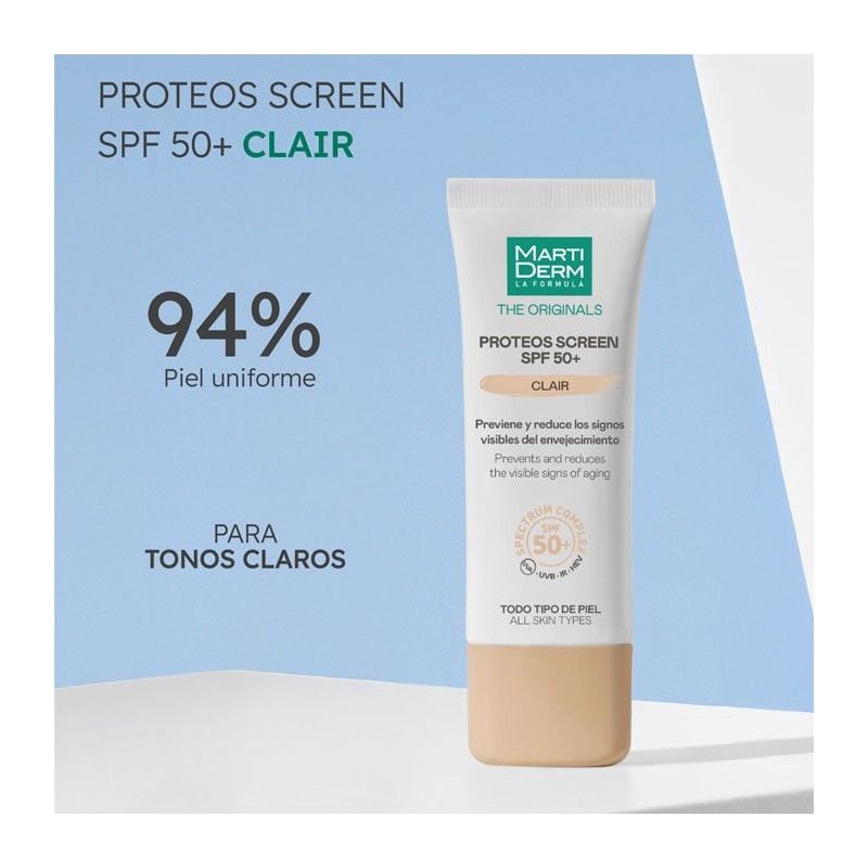 Martiderm Proteos Screen SPF 50+ Clair 40 ml | Liceo
