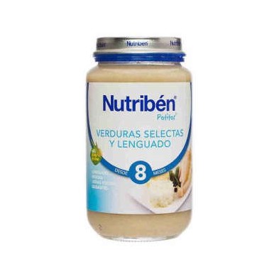 NUTRIBEN VERDURA SELECTA Y LENGUADO POTITO GRANDE 250 GR