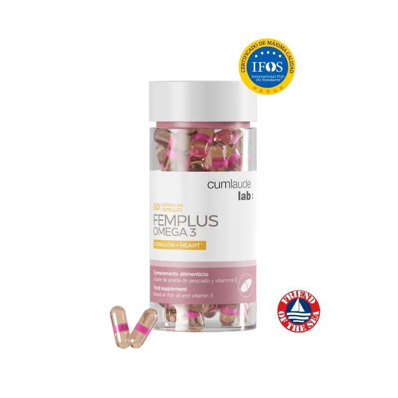 CUMLAUDE LAB: FEMPLUS OMEGA 3 60 CAPSULAS