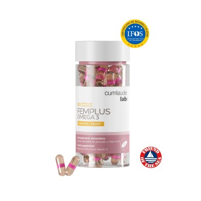 CUMLAUDE LAB: FEMPLUS OMEGA 3 60 CAPSULAS