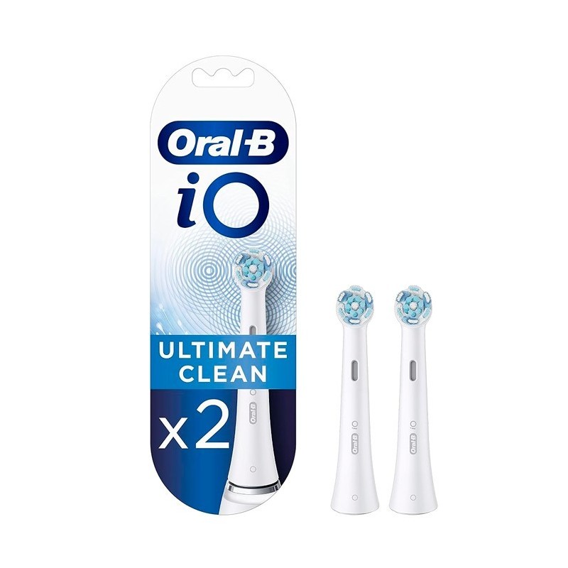 CEPILLO DENTAL RECAMBIO ORAL-B IO ULTIMATE CLEAN 2 CABEZALES