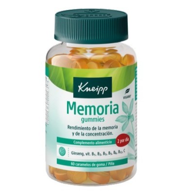 KNEIPP MEMORIA 60 GUMMIES SABOR PIÑA