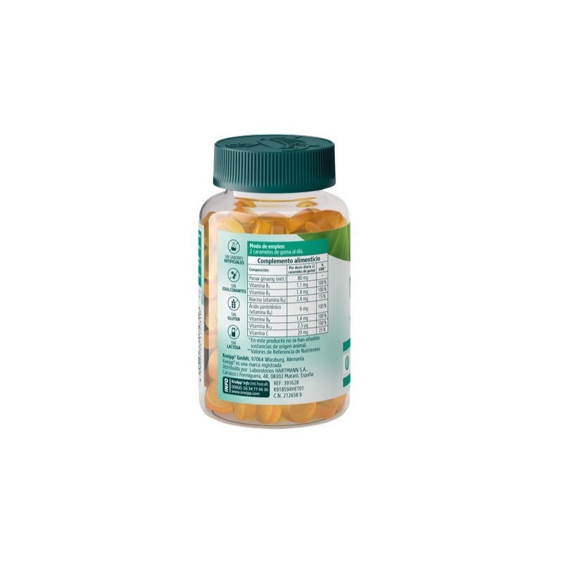 KNEIPP MEMORIA 60 GUMMIES SABOR PIÑA