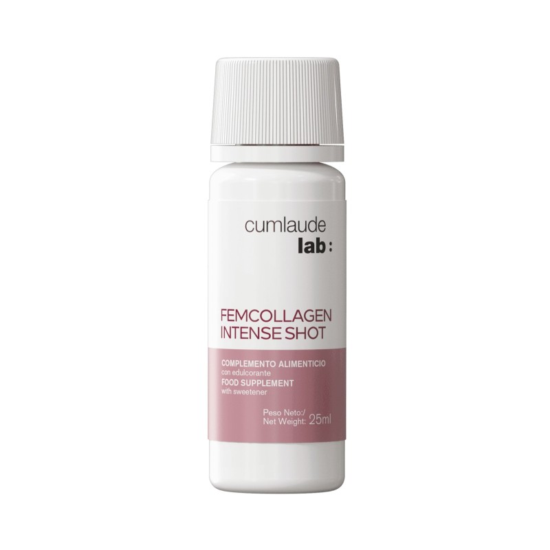 CUMLAUDE LAB: FEMCOLLAGEN INTENSE SHOT 7 VIALES 25 ML SABOR ARANDANO