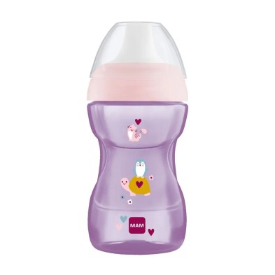 VASO BOQ DUR MAM FUN TO DRINK ROSA+8 M270 ML
