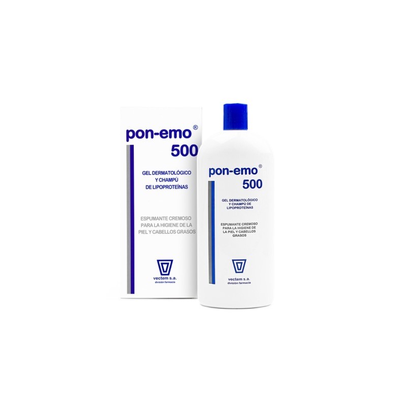 Pon-Emo Gel y Champú Lipoproteínas 500 ml | Farmacia Liceo