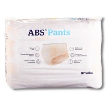 ABSORBENTE INCONTINENCIA ORINA SUPER-NOCHE ANATOMICO ABS NUDE PANTS 80 UNIDADES TALLA PEQUEÑA