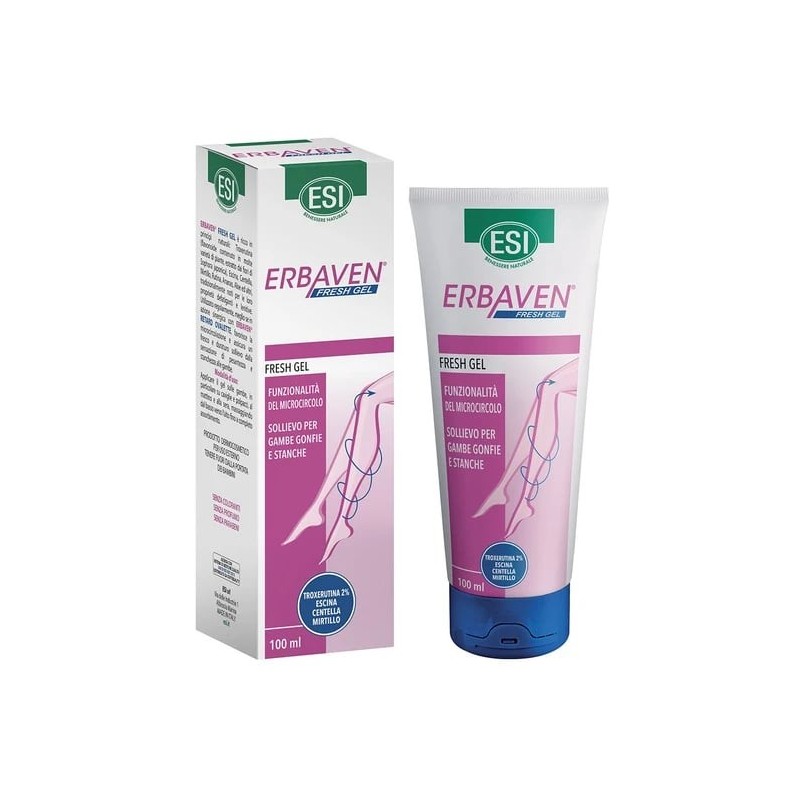 ERBAVEN FRESH GEL PIERNAS CANSADAS ESI 1 TUBO 100 ML