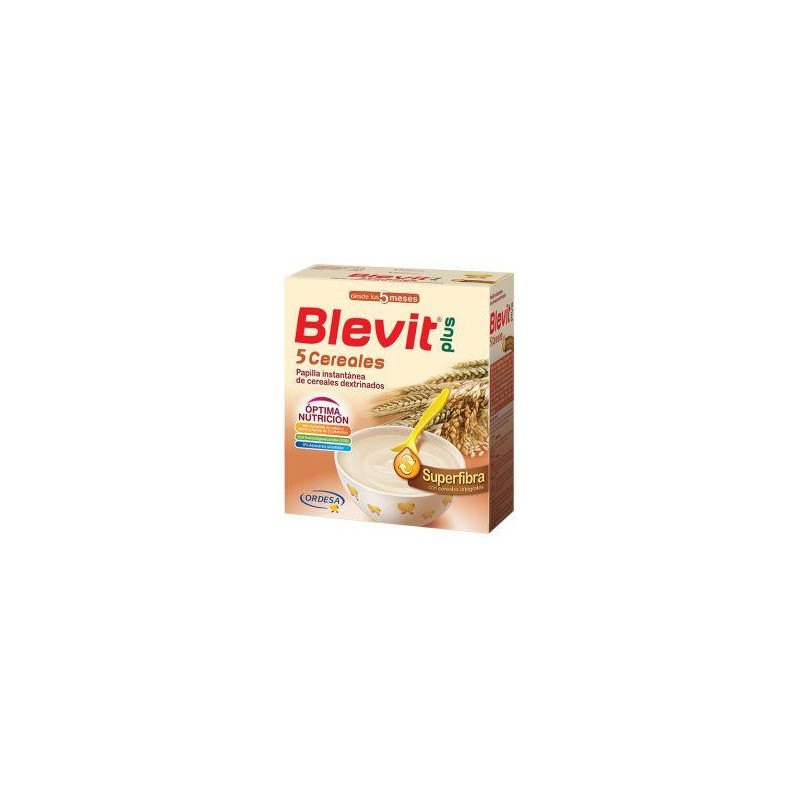 BLEVIT PLUS SUPERFIBRA PAPILLA 5 CEREALES 600 GR