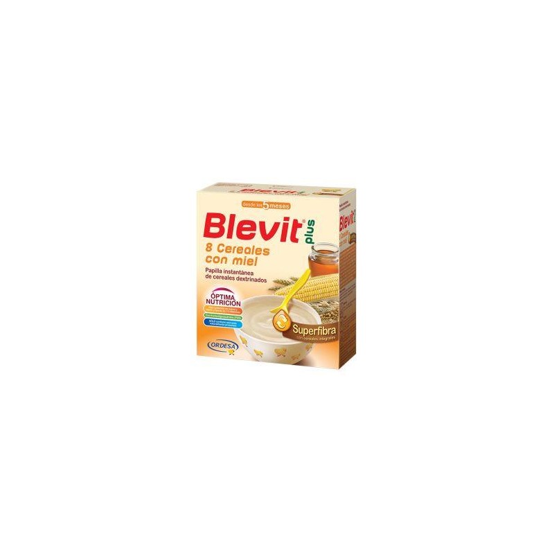 BLEVIT PLUS SUPERFIBRA 8 CEREALES Y MIEL 600 GR