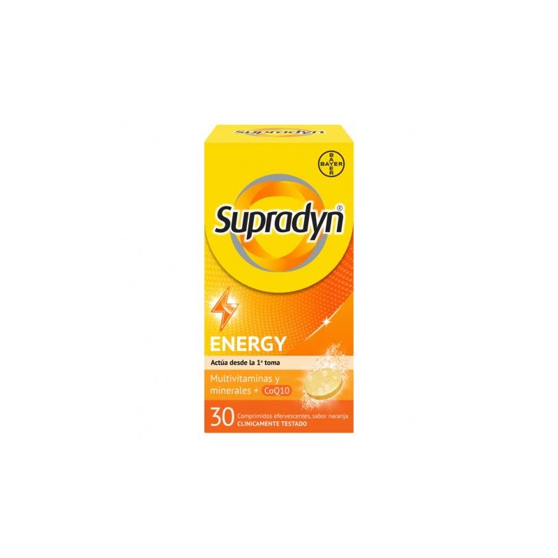 SUPRADYN ENERGY 30 COMPRIMIDOS EFERVESCENTES