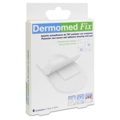 DERMOMED FIX APOSITO ESTERIL AUTOADH 9 CM X  5 C