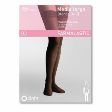 MEDIA LARGA (A-F) COMP LIGERA 40 DEN FARMALASTIC