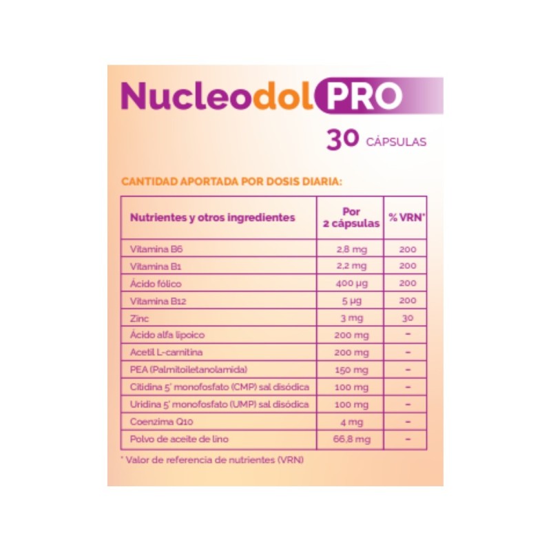 NUCLEODOL PRO 30 CAPSULAS