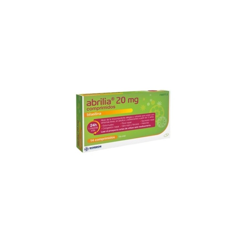 ABRILIA 20 MG 14 COMPRIMIDOS