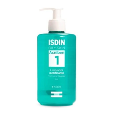 ISDIN TEEN SKIN ACNIBEN LIMPIADOR MATIFICANTE GEL 1 ENVASE 400 ML