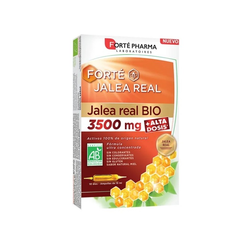 FORTE JALEA REAL BIO 3500 MG 10 AMPOLLAS 15 ML