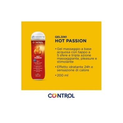 CONTROL LUBRI HOT PASSION 200