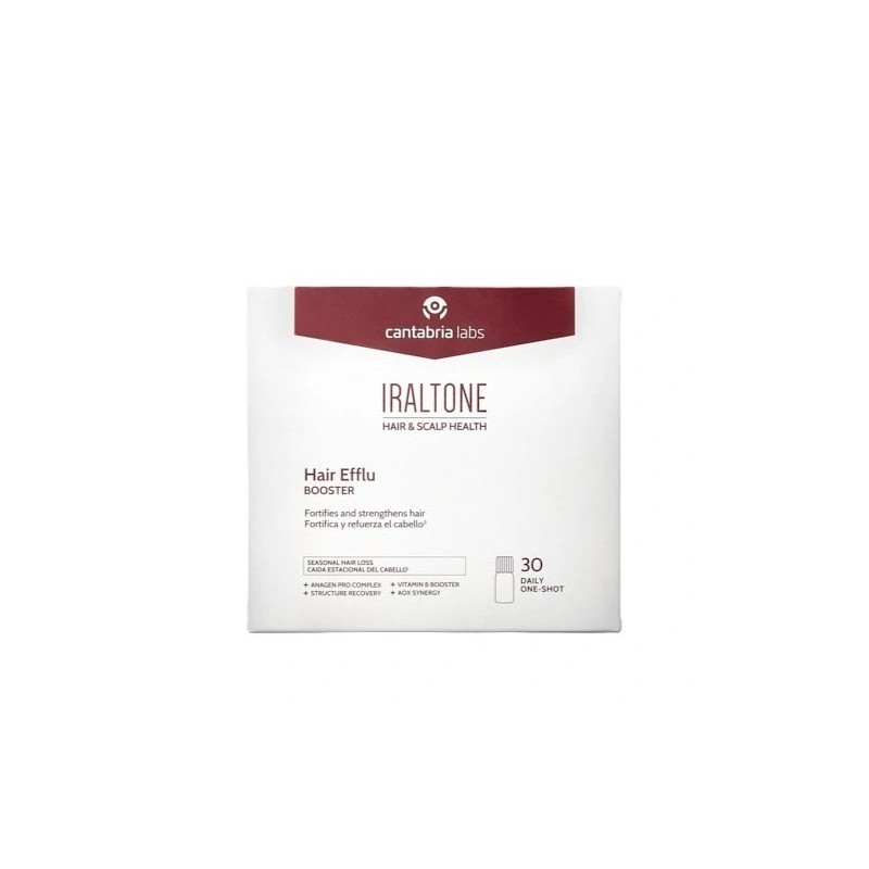 Iraltone Hair Efflu Booster 30 Viales 15 ml | Farmacia Liceo