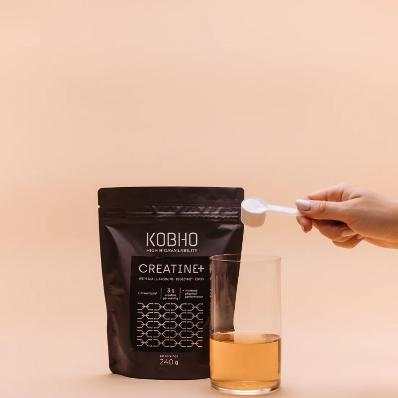 Kobho Creatina Plus 240 g con Creavitalis® | Farmacia Liceo