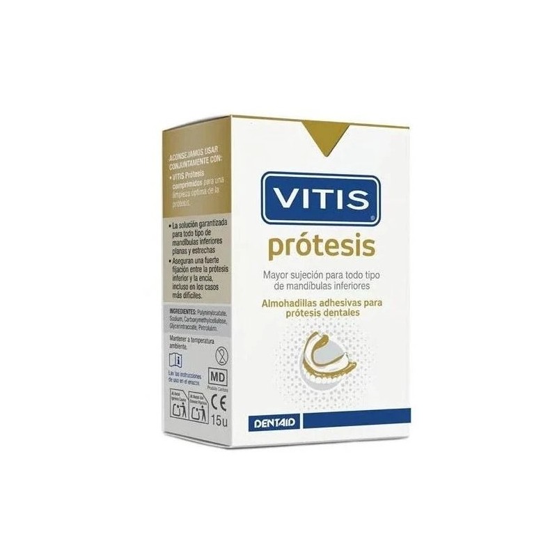 FITTYDENT SUPER ALMOHADILLAS ADHESIVAS PROTESIS DENTALES
