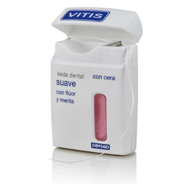 VITIS SEDA DENTAL CON FLUOR Y MENTA 50 M 2 UNIDADES