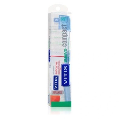 CEPILLO DENTAL ADULTO VITIS COMPACT SUAVE