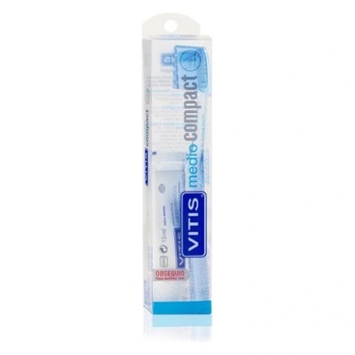 CEPILLO DENTAL ADULTO VITIS COMPACT MEDIO