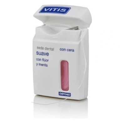 VITIS SUAVE CON FLUOR Y MENTA SEDA DENTAL 50 METROS