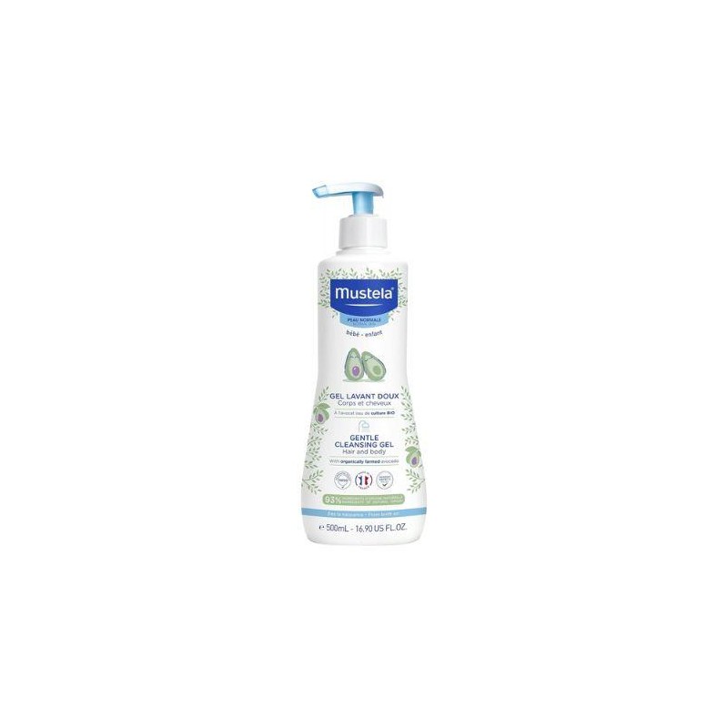 MUSTELA BEBE GEL DERMOLIMPIADOR 500 ML