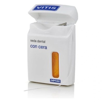 VITIS SEDA DENTAL CON CERA 50 METROS