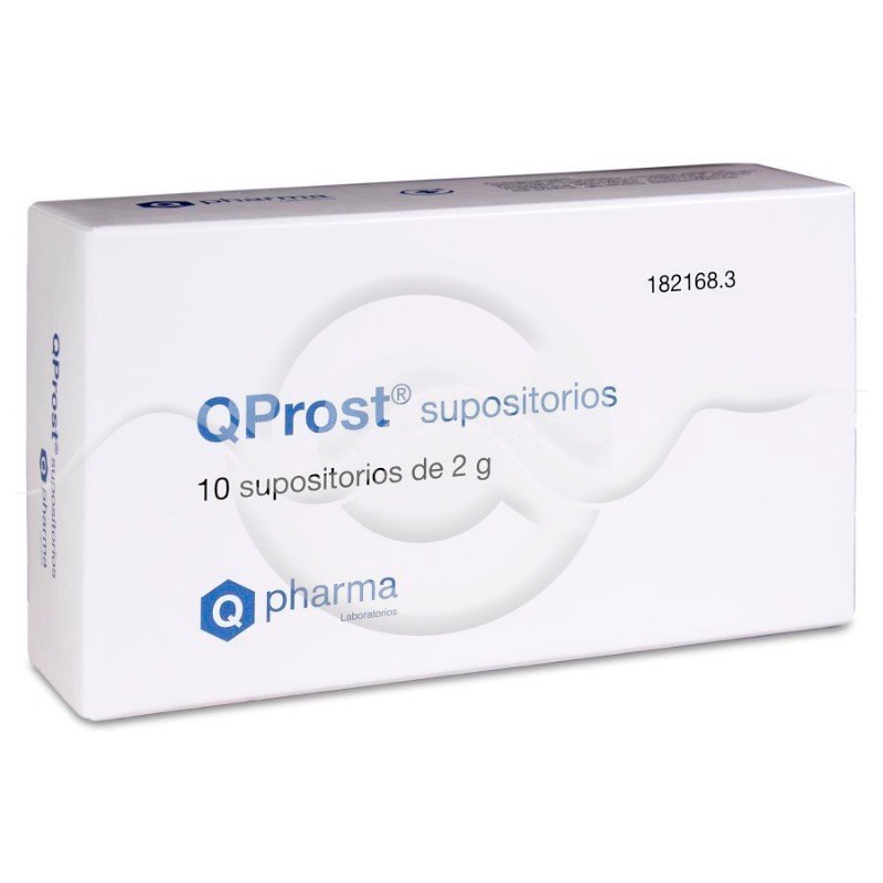 QProst Supositorios 10 unidades | Farmacia Liceo