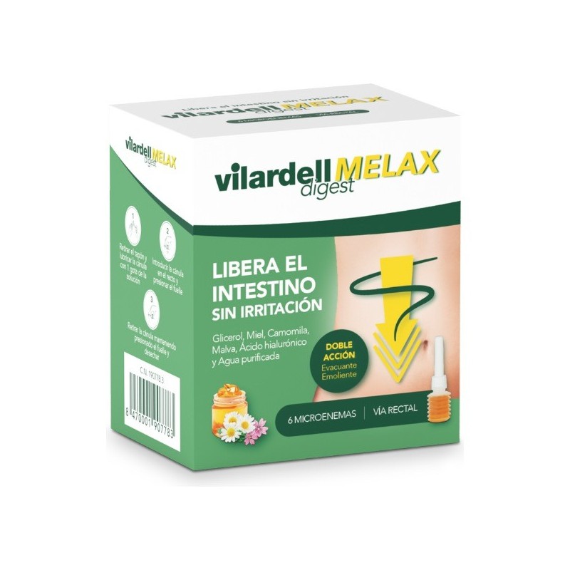 Vilardell Digest Melax 6 Microenemas 9 g | Farmacia Liceo