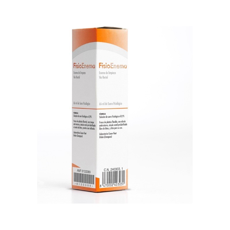 FisioEnema 66 ml Enema de Suero Fisiológico | Farmacia Liceo